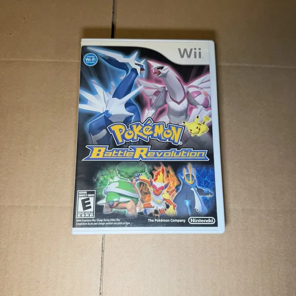Nintendo Pokémon Battle Revolution Wii, E-Everyone, NTSC-U/C (US/CA), Manual
